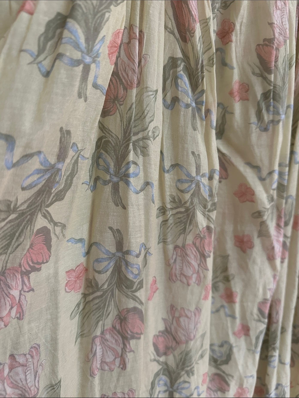 Damson Madder Yellow Floral dress - Picture 3 of 7